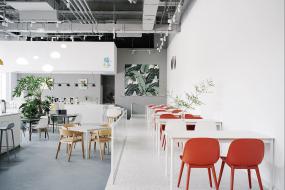 简约风格咖啡厅装修高清效果图