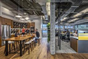 简约创意风格办公室设计装饰效果图片