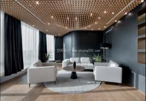 欧式简约风格办公室装潢效果图