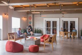 欧式简约风格办公室设计装饰效果图