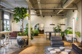 欧式简约风格办公室装修实景图片