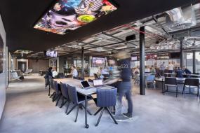 欧式简约风格办公室设计装饰效果图片