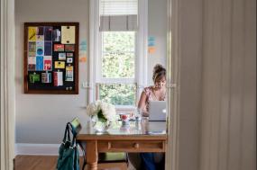 中式简约风格办公室设计效果图片