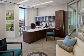 中式风格办公室装修设计效果图