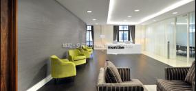 中式简约办公室装饰设计效果图