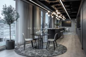 高档大气风格办公室装饰设计效果图