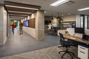 商业成熟风格办公室装潢效果图片