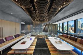 简单大气办公室设计装饰效果图片