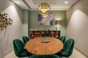 工业创意风格办公室装潢设计效果图片