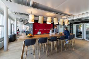 高档工业风格办公室装修效果图片