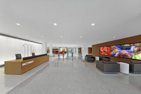 高档工业风格办公室装潢设计效果图片