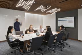 高档工业风格办公室设计装修效果图片