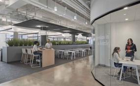 40平米办公室效果图