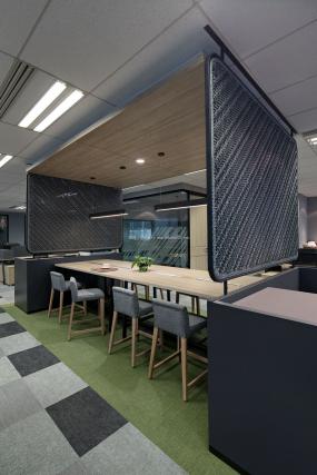 办公室最新室内装修设计效果图片2018