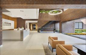 综合办公室室内装饰设计效果图