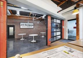 国外大型综合办公室装修效果图