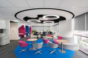 小办公室室内吊顶装修效果图片