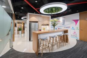 小办公室室内吊顶设计效果图片