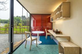 开放式小办公室吊顶设计图片