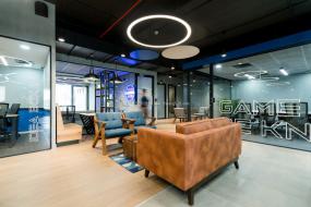 公司办公室室内吊顶装修效果图片大全