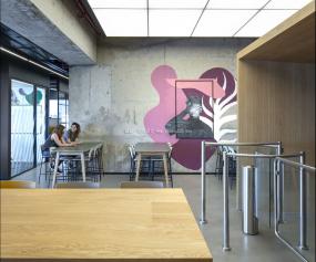 大办公室室内吊顶设计效果图