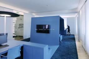 办公室室内装饰天花吊顶效果图片