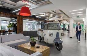 办公室无吊顶如何装修效果图