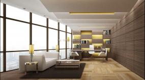 高档办公室装修图片