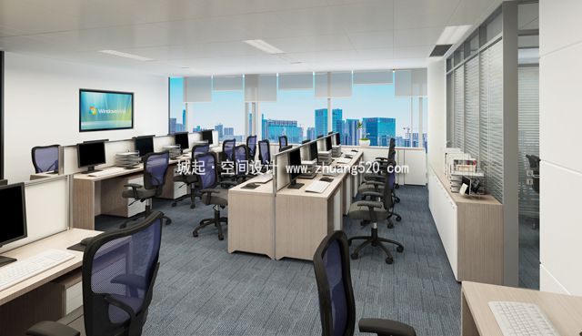 办公室布局图欣赏