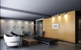 员工办公室过道吊顶装修效果图片