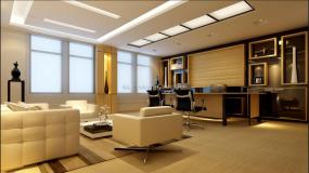 写字楼过道吊顶装修效果图片