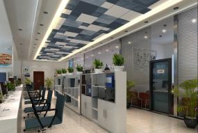 员工办公室过道装修效果图片大全