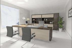 办公室布置设计效果图欣赏