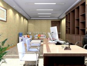 现代办公室过道走廊吊顶装修设计风格