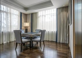 现代公司办公室过道吊顶装饰效果图