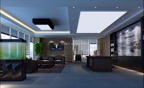 厂房办公室过道装修设计效果图图片