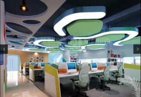 180平米办公室过道装修效果图图集