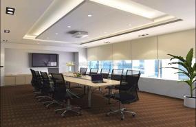 小办公室室内吊顶设计图2018图片