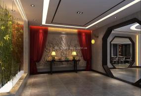 现代风格50平方米办公室吊顶装修