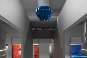 小办公室简约吊灯装修效果图片