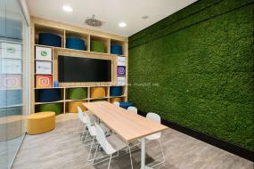 时尚现代办公室灯具装修方案设计图大全