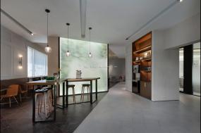 工业风格办公室壁灯装修效果图片