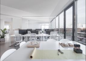 员工办公室装修实景图