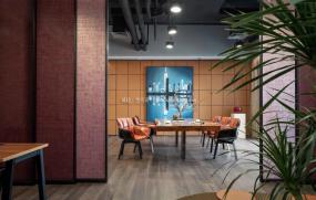 上海简单员工办公室装修图片