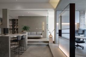 创意小型公寓办公室设计装修效果图