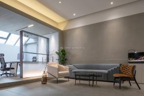 混搭风格公寓小办公室装修效果图片