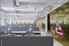 小型简约公寓办公室装修设计效果图