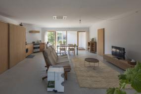 现代个性办公室办公桌植物装饰效果图