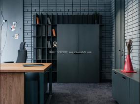 小型现代办公室简装修设计图片