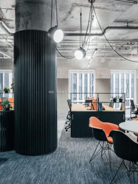 小型企业办公室装修效果图片